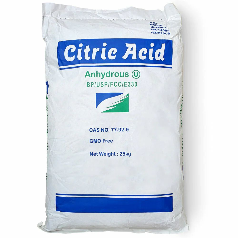 Citric Acid Anhydrous Industrial Chemical Bangladesh